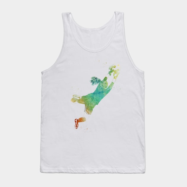 Soccer Player Girl Goalie Tank Top by erzebeth